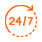 24 X 7 X 365 Availability